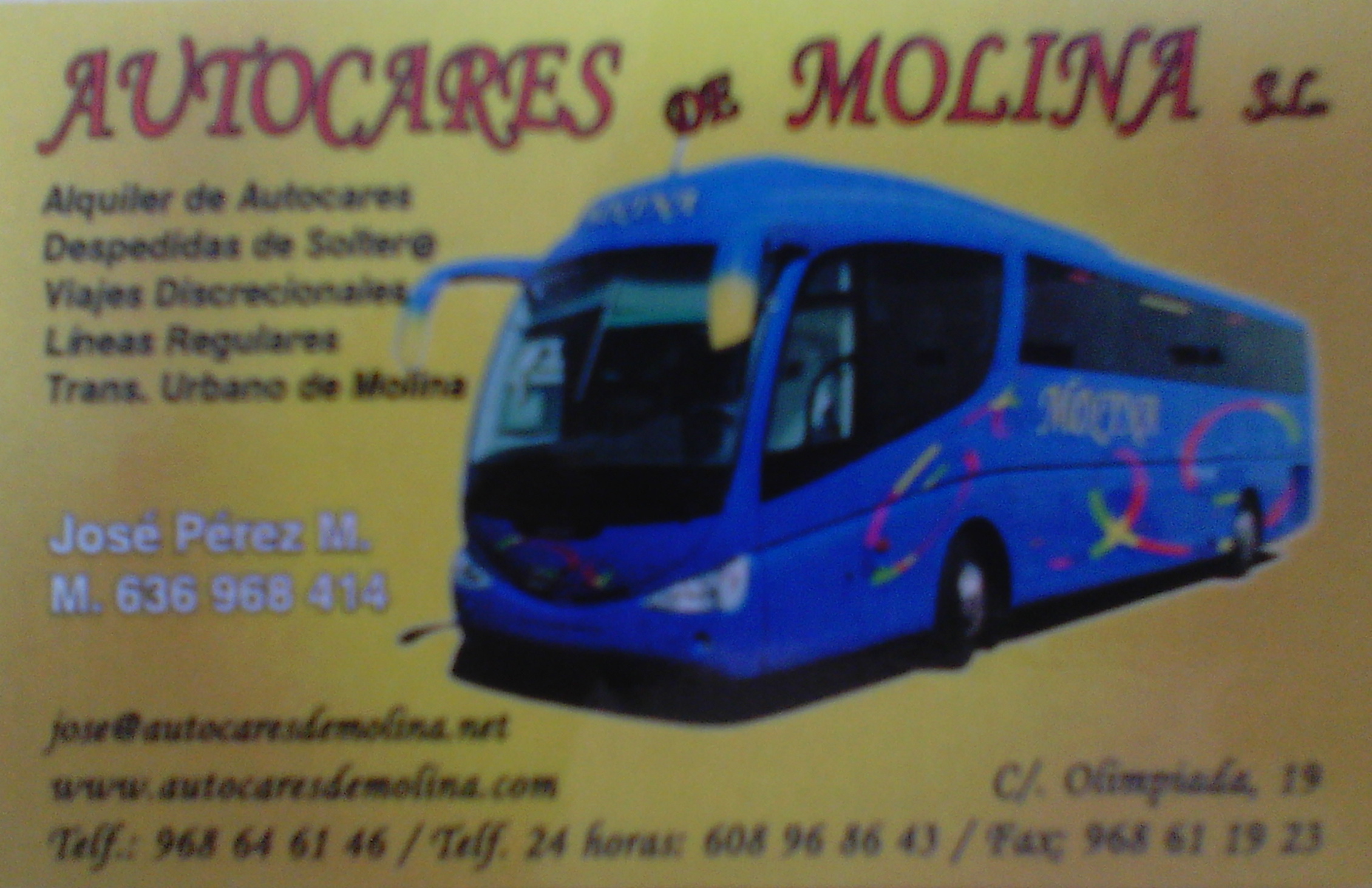 logo autocares de molina