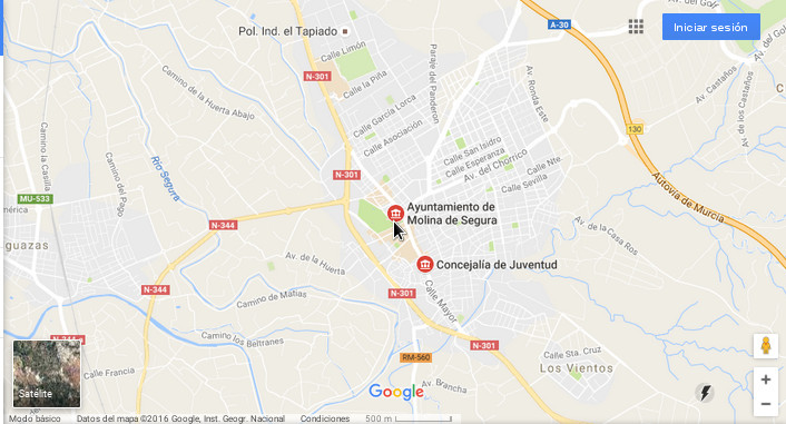 Salida y meta Media Maratón Internacional de Molina de Segura